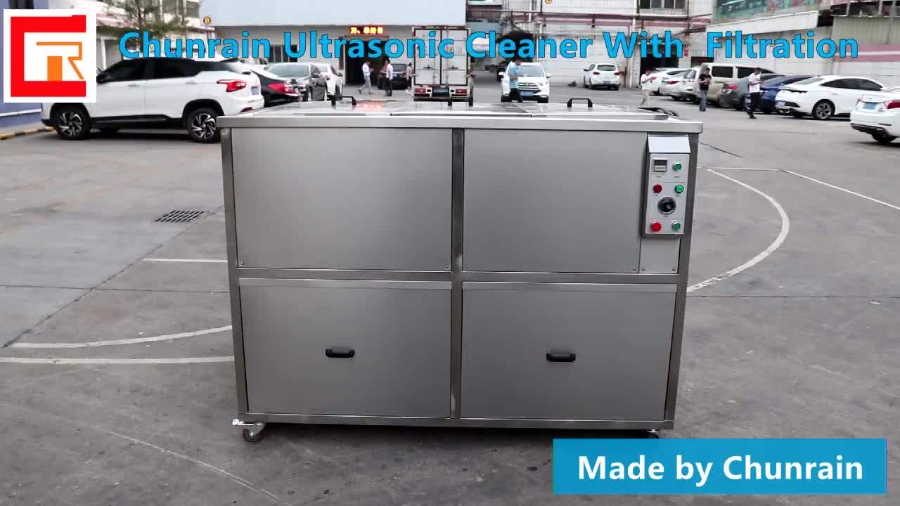 Industrial Ultrasonic Cleaner With Filter System For Wheel Hub Alloy