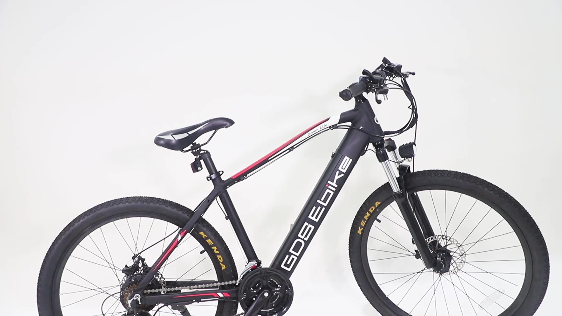 Electric Bike New Off Road Mtb 29 Mountain Thumb Throttle Downhill 500w