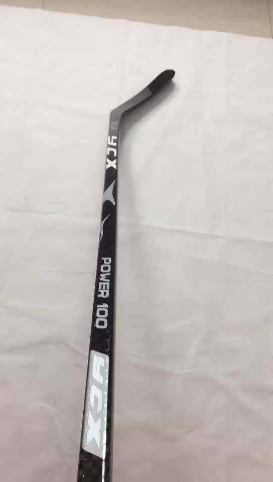 China Factory Lightest 350g Carbon Fiber Ice Hockey Stick Composite Ice