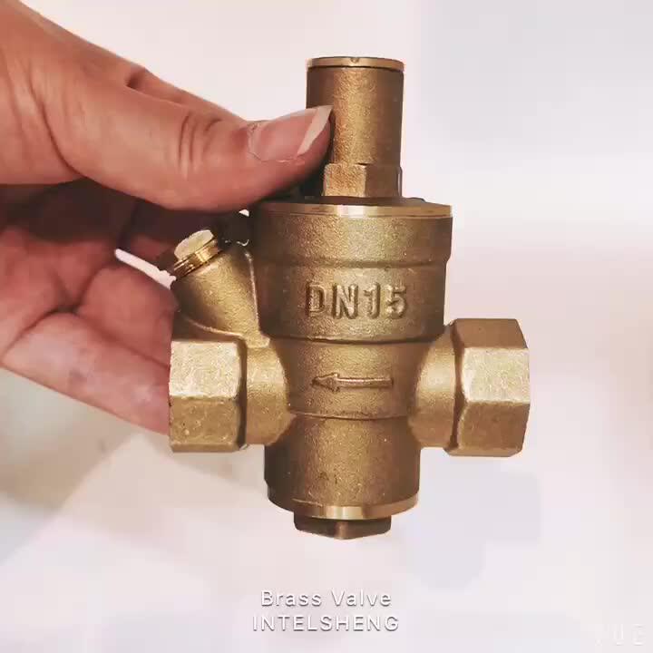 Copper Brass Safety Valve Pressure Relief Valve For Air Compressor