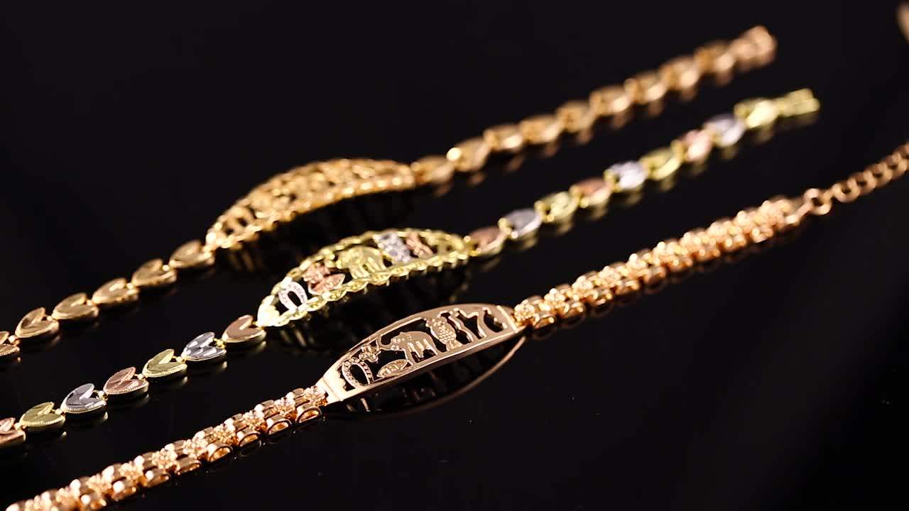 Xuping Jewelry 18k Gold Plated Copper Accessories Adjustable Religious