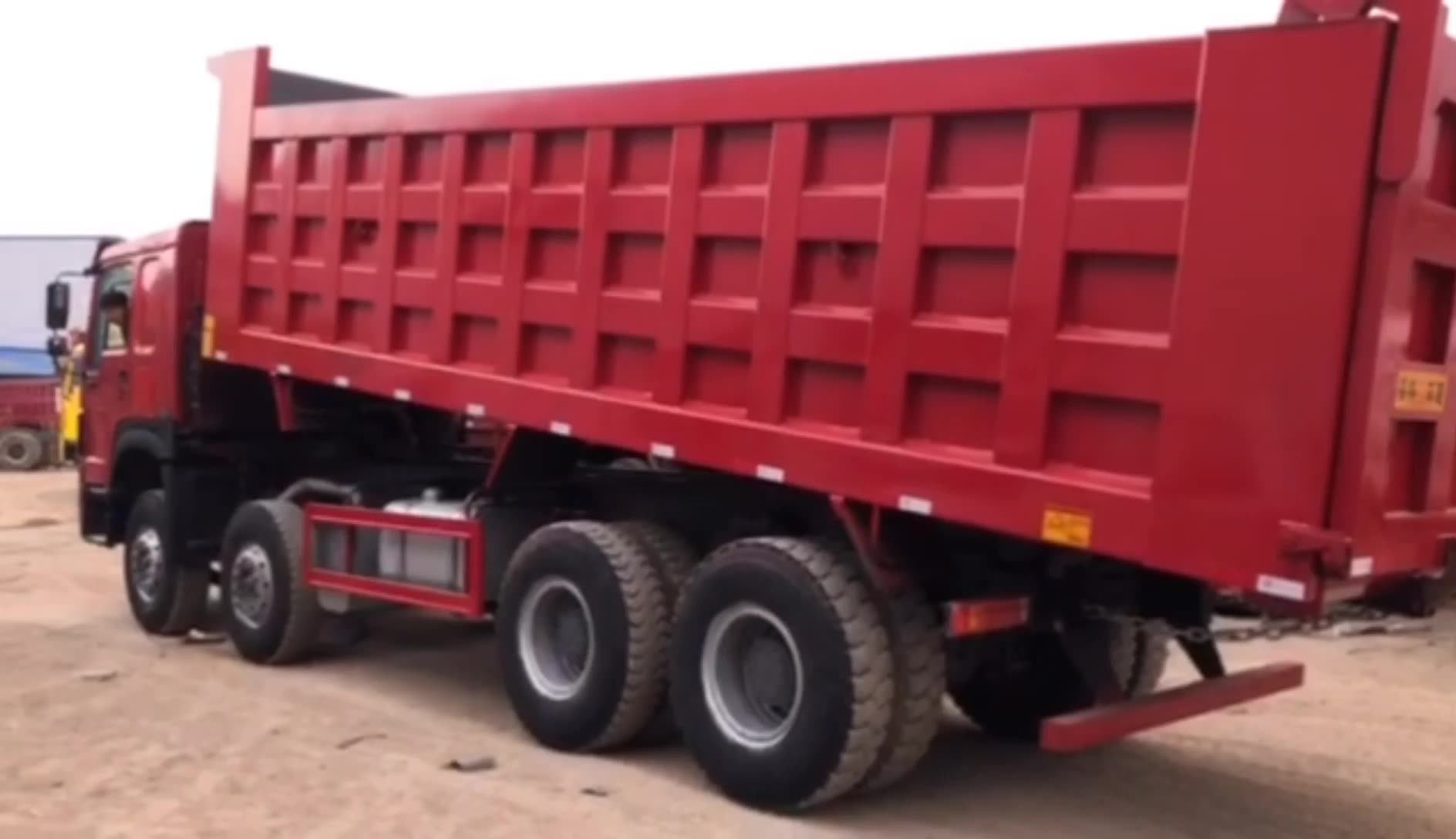 Sinotruck Used Howo Dump Truck For Sale Second Hand Tipper 12tires 375hp,380hp 2030t 90 New