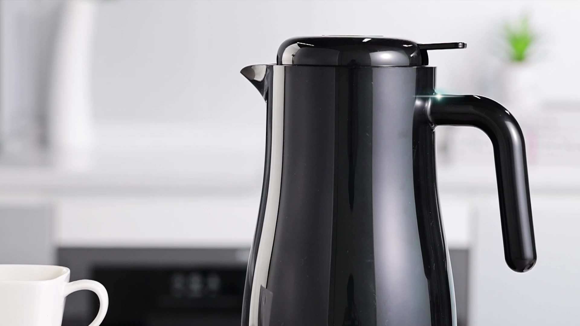 Electric Kettle,Double Wall 100 Stainless Steel Cool Tea Kettle With Fast Boiling Heater With