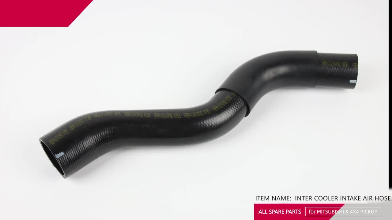 Auto Inter Cooler Outlet Air Hose For Mitsubishi Pajero Sport Kg4w Kh8w