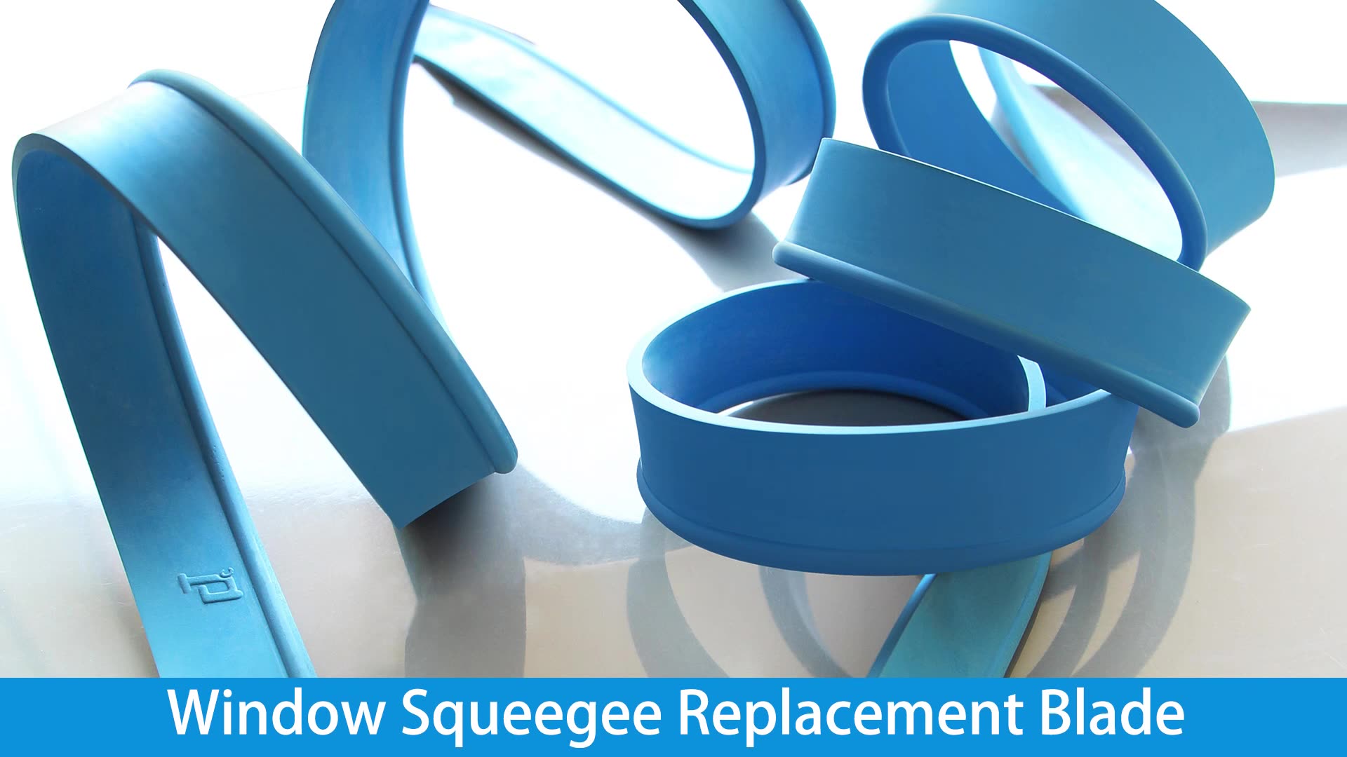 Glass Cleaning Hard Rubber Strip Wiper Black Color Refill Windw