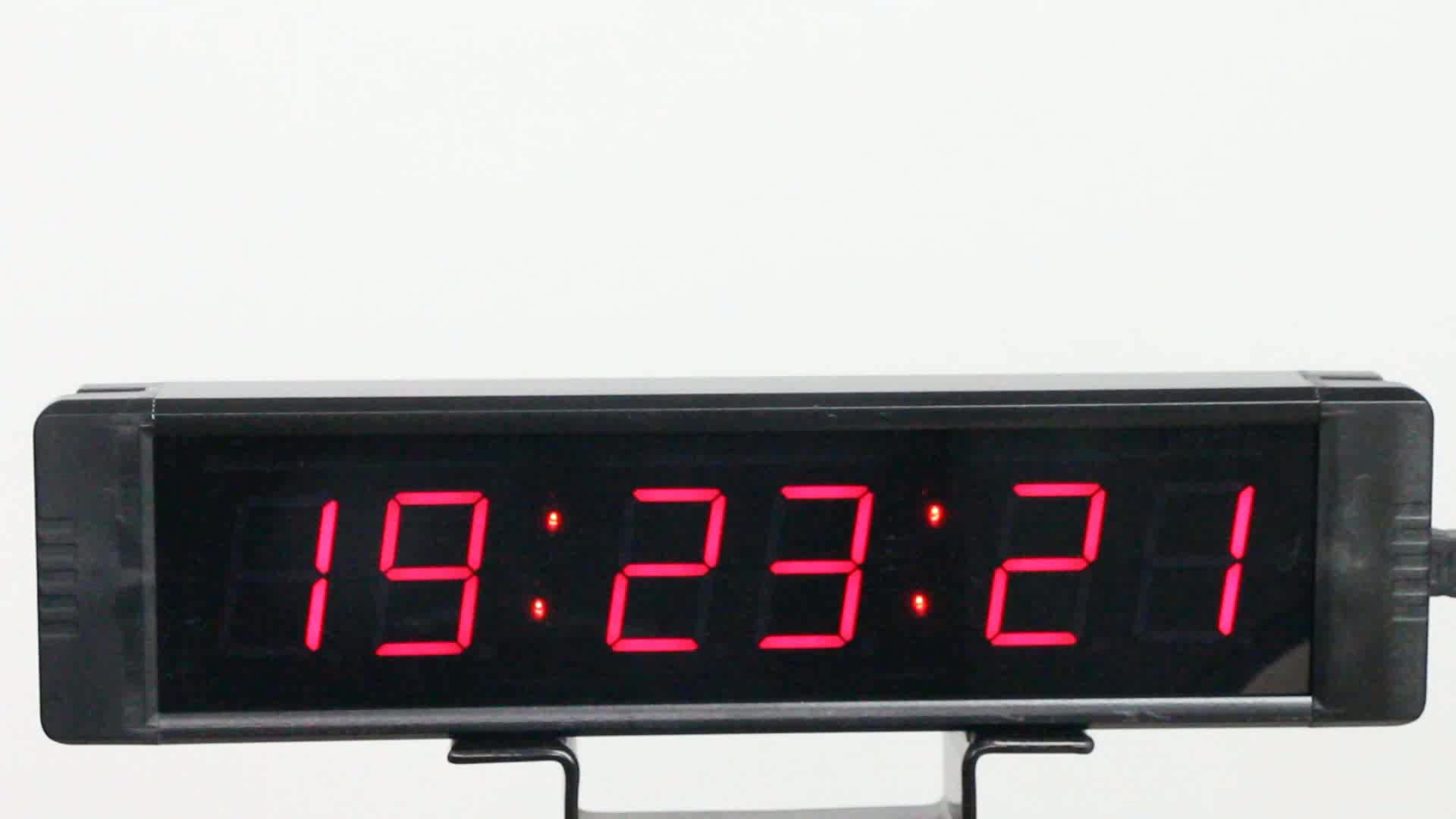 Quick Delivery Custom Led Slim Digital Alarm Led Desk And Table Clock