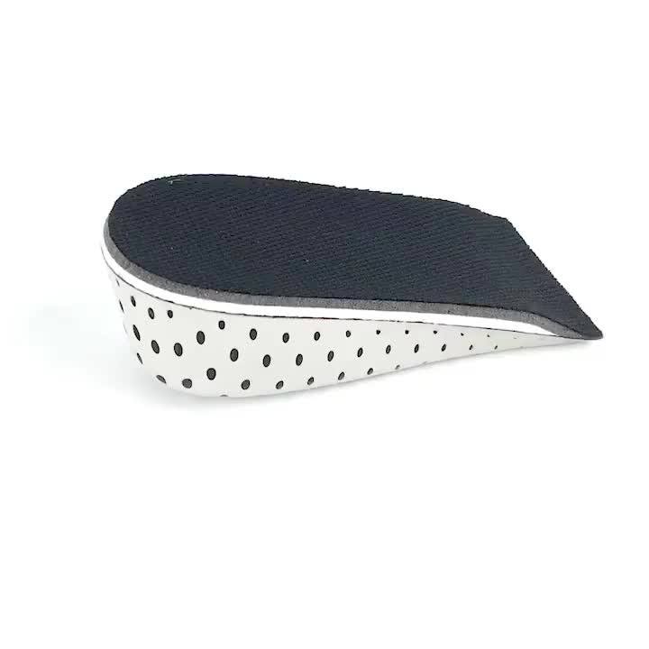 Height Increase Insoles Arch Support Half Shoe Lifts Elevator Shoe