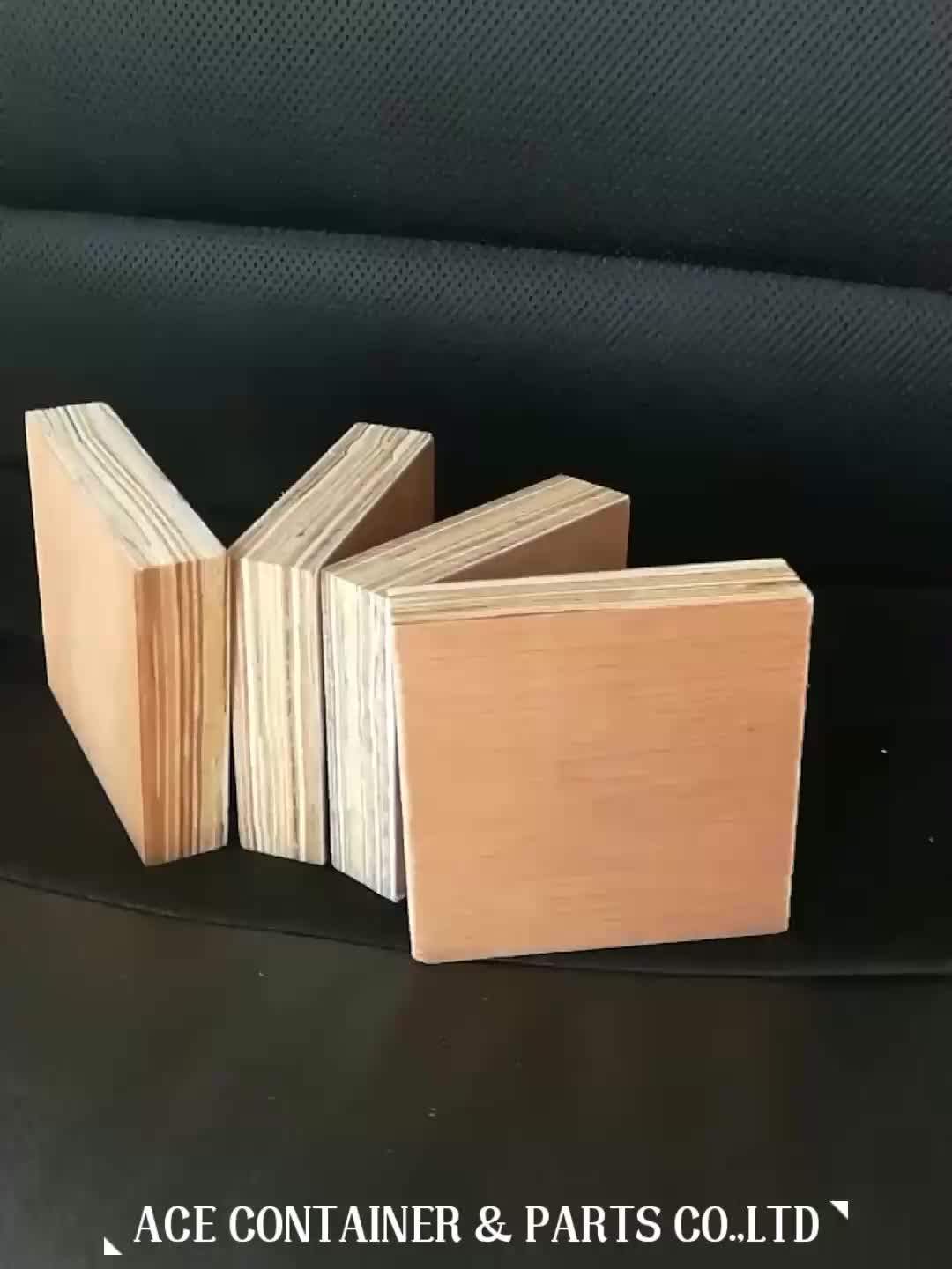 Iso 28mm Shipping Container Plywood Sheet Container Flooring Plywood