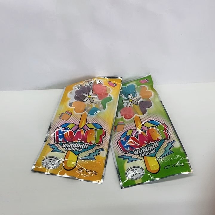 Fruit Flavor Love Heart Star Shaped Windmill Halal Candy Lollipop Buy