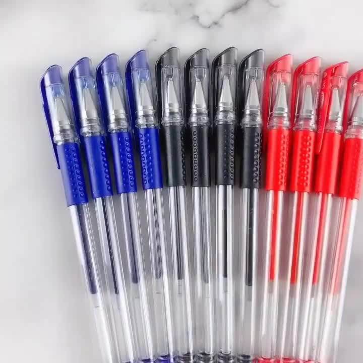 European Standard Gel Pen 0.5mm Bullet Needle Sign Advertising Pen