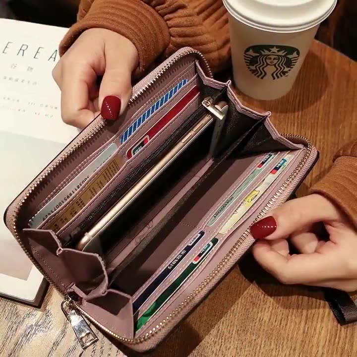 Carteras Para Mujer Monederos Grandes Moda Para Mujer Bloqueador Gran Carteras Mujer Para Tarjetas Carteras - Buy Wallet Women's,Monederos Wallet,Wallets Pu Woman Purse Product on Alibaba.com