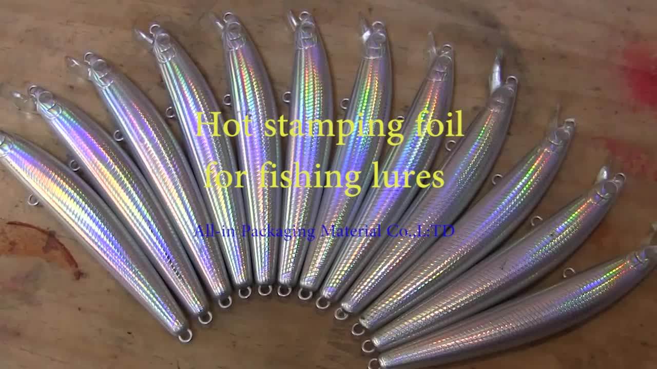 Metal Holographic Lure Hot Stamping Foil In Good Quality Buy Metal