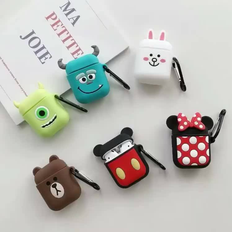 Cute Carton For Airpod Case Cover For Silicone Airpod Case For Airpods