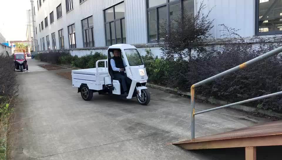 Electric Water Delivery Tricycle Express Delivery Tricycle Van With