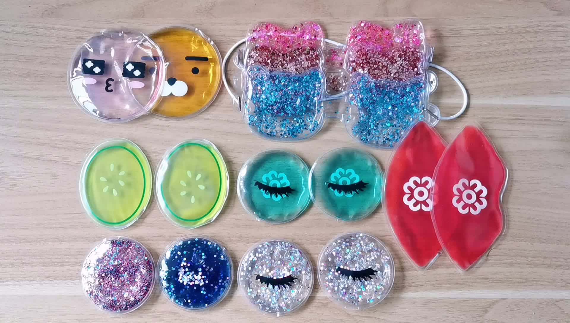 Health Care Supplies Soft Pvc Eva Mini Size Lip Shape Ice Packs With