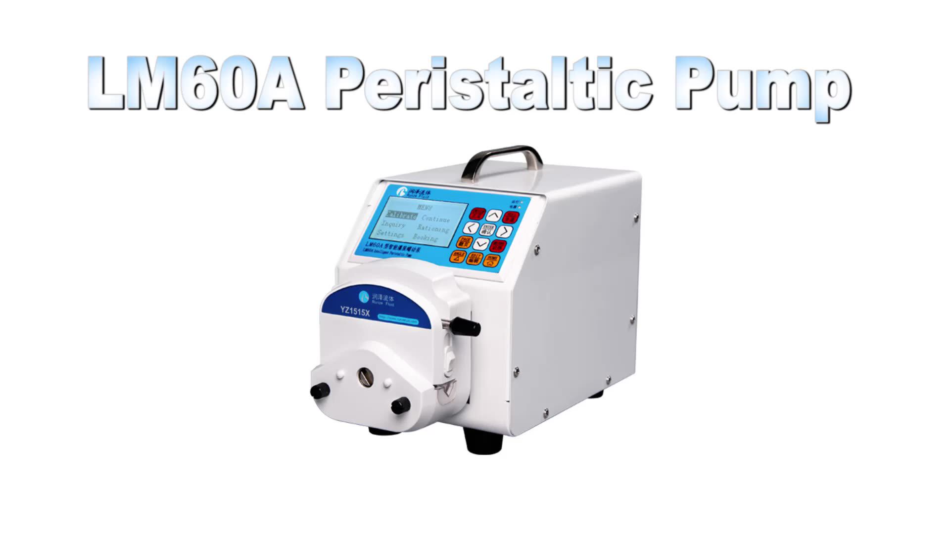 Foot Pedal Switch Precision Dispense Dosing Metering Peristaltic Dosing Pump Laboratory