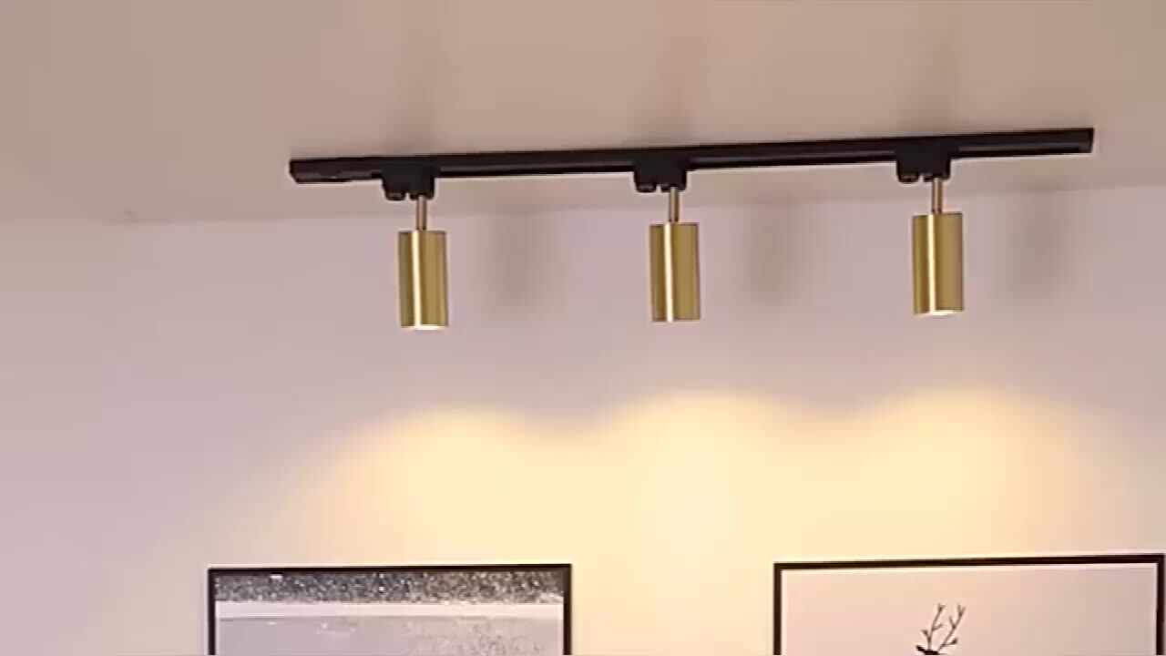 Indoor New Design Nordic Decorative Square Aluminium 2 3 Wires Led Mr