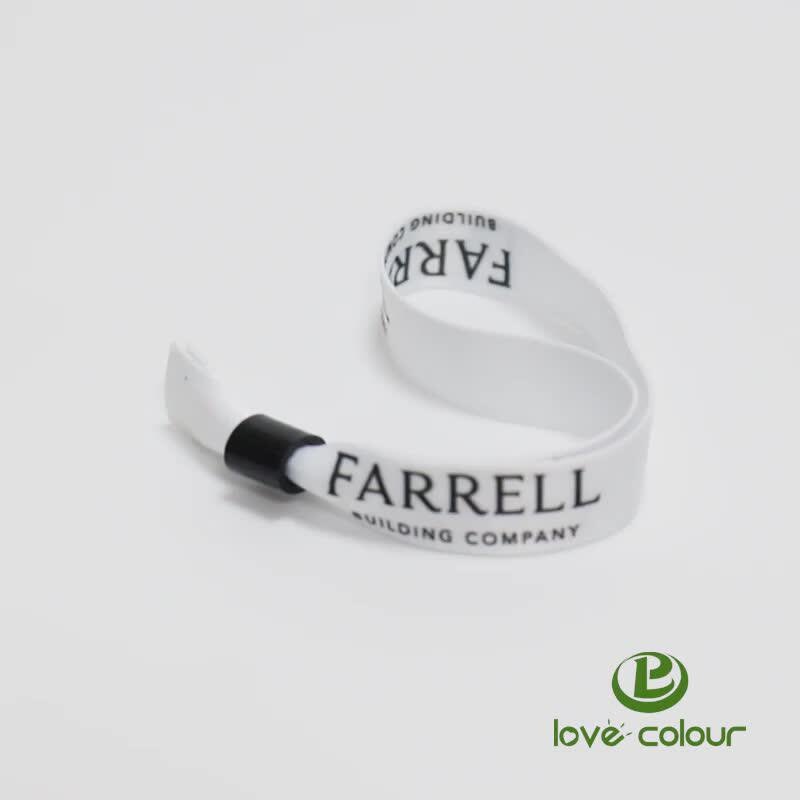 Popular Fancy Customized Fabric Festival Bracelet For Event With Silk Screen Printing Buy