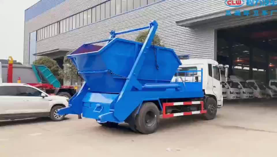 Dali Min Waste Skip Trucks Rhd Or Lhd Waste Disposal Trucks 4000l