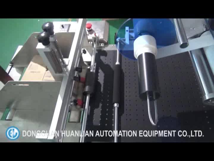 Automatic Flat Labeling Machine Pouch , Label Applicator For Bags, View