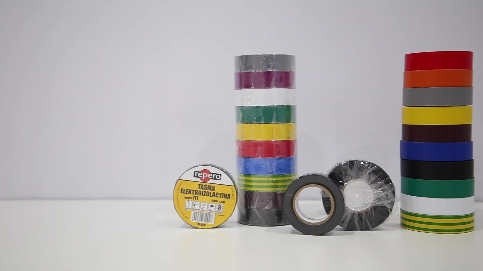 Heat Resistant Insulating Tape Colored Electrical Maintenance