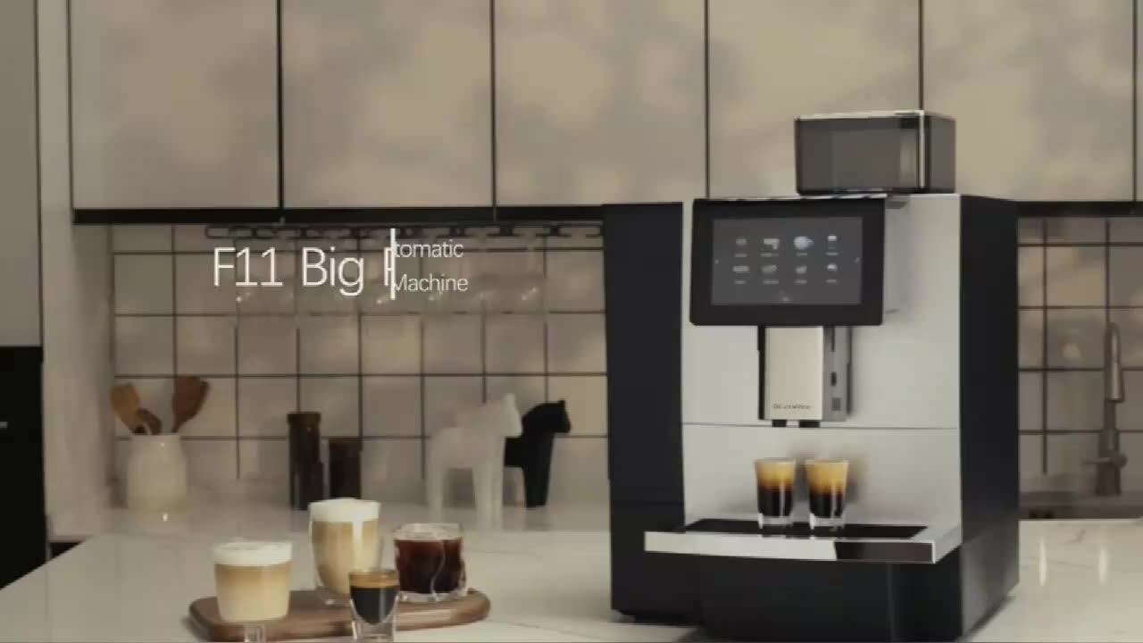 Dr F11 Office Smart Coffe Bean To Cup Fully Automatic Commercial ...