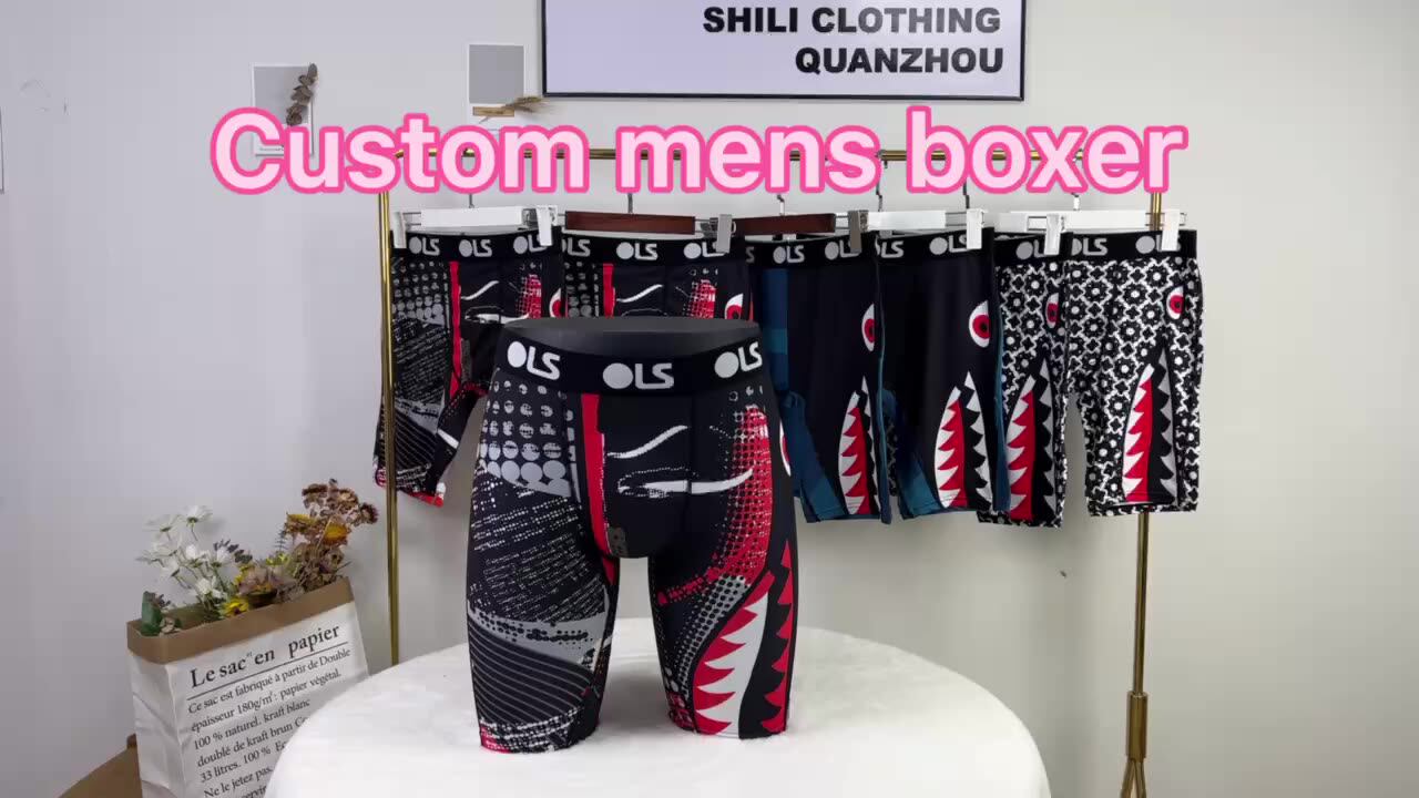 Oem Wholesale Custom Men's Underwear Vendor Plus Size Men Boxer