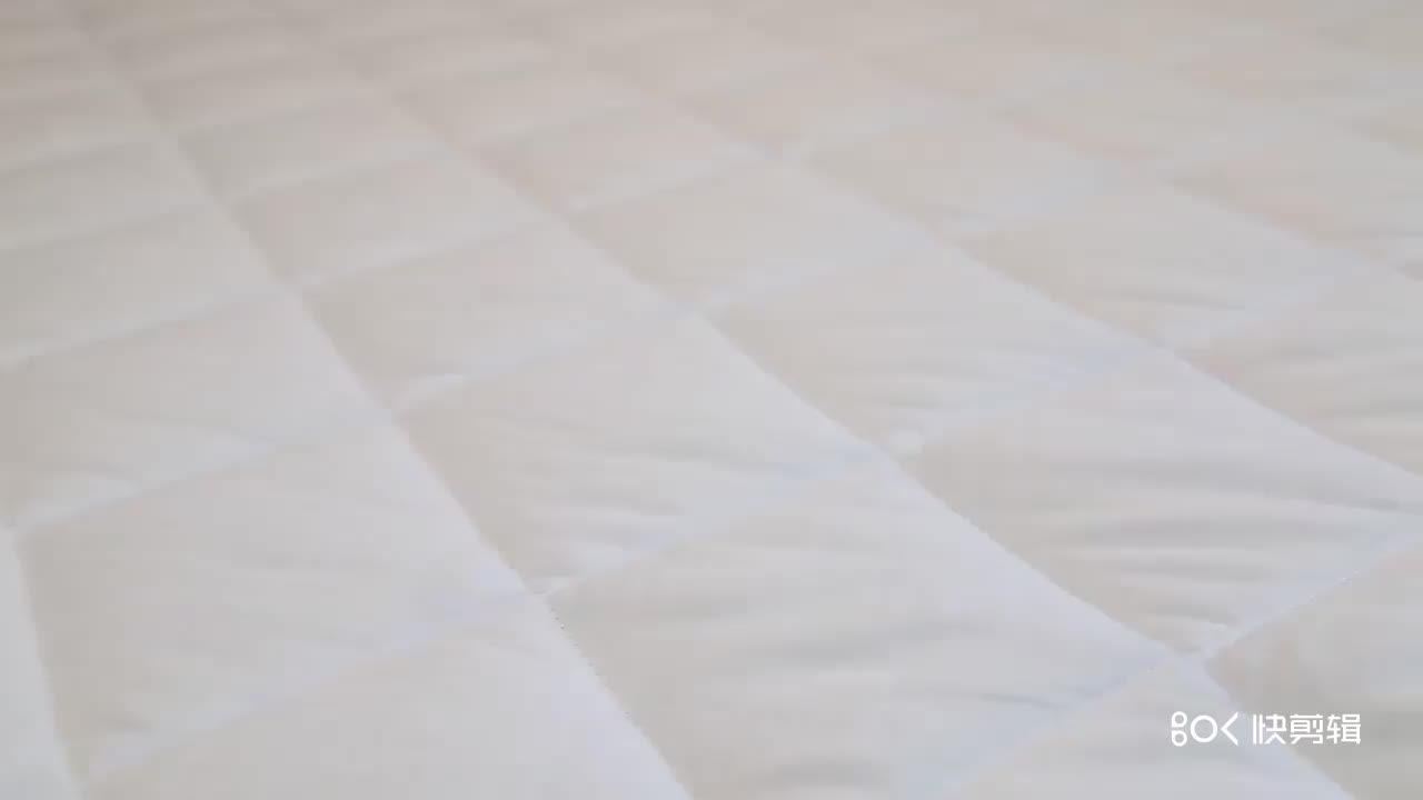 King Queen Size Pocket Spring 100 Polyester Microfiber Fitted Bed