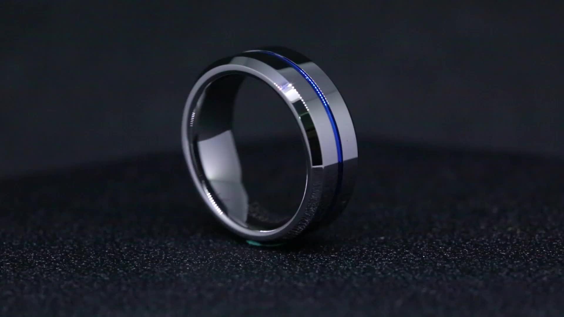 24k Gold Plated Dubai Rings Jewelry Tungsten Ring For Men Buy Ring