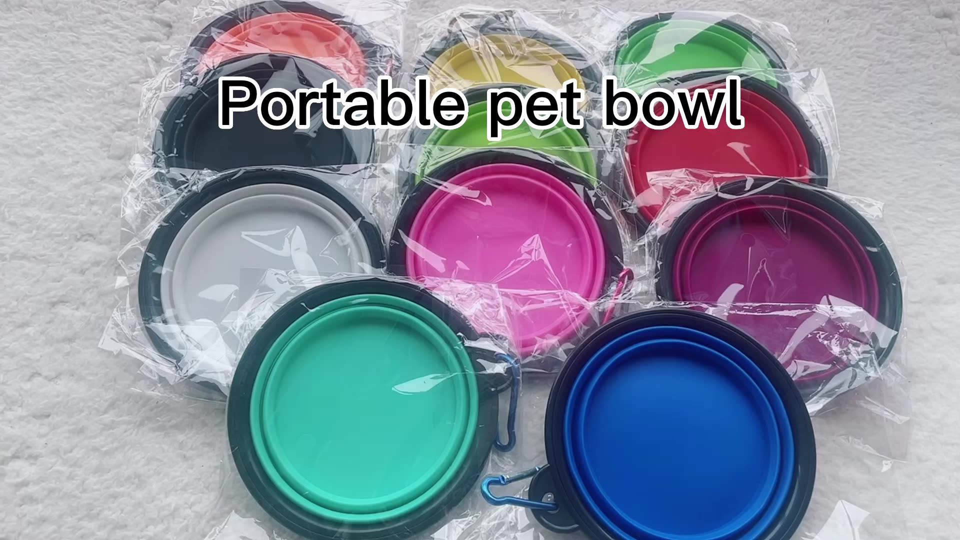 Best Selling Products Collapsible Silicone Dog Bowl Dog For Dog Water