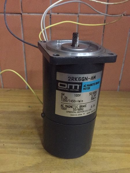 Japan Eastern motor 2RK6GN-AM brake OM motor can be matched with 2GN reducer dismantling spot