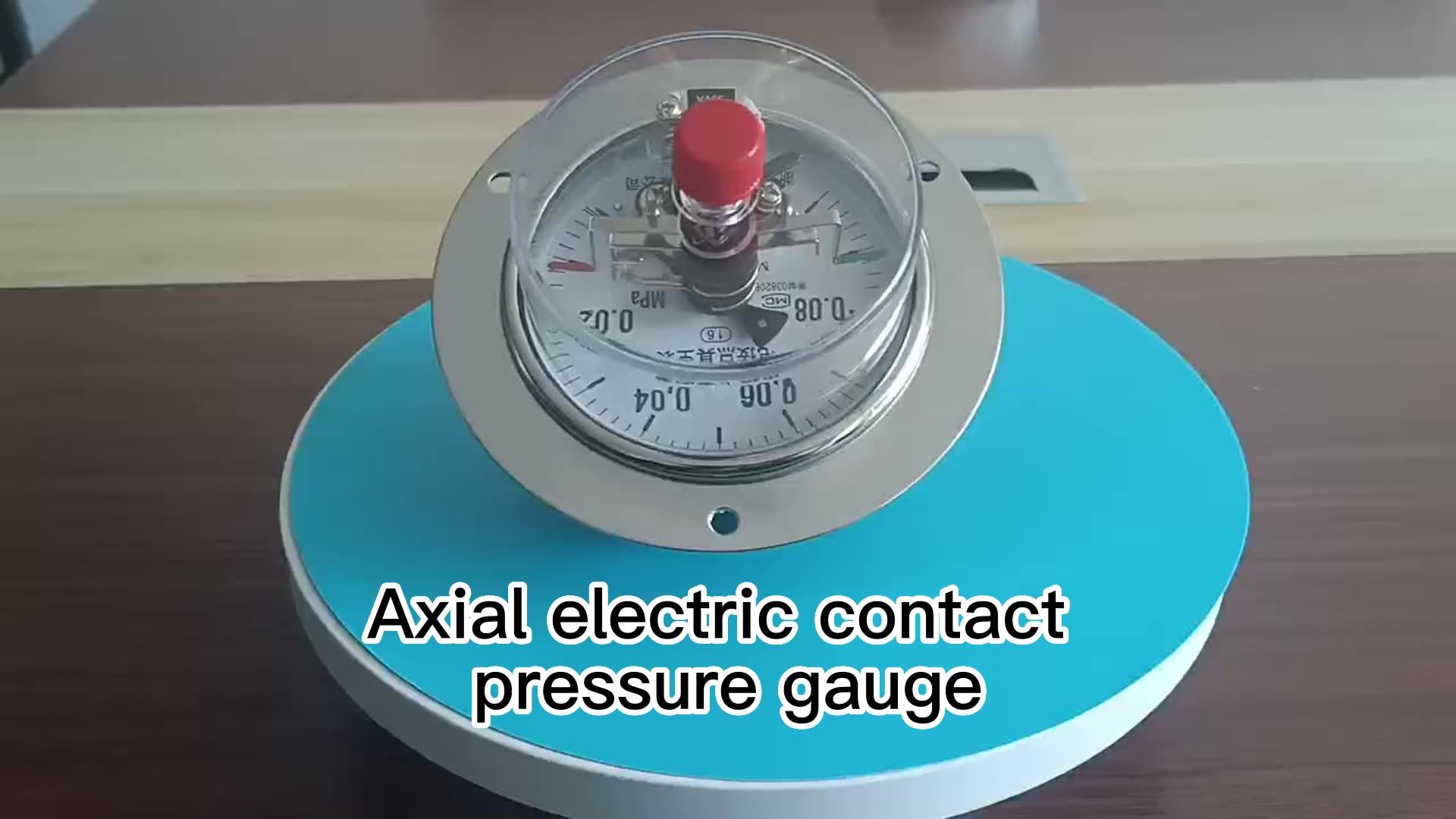 Flange Edge High Pressure Gas Meter Case Stainless Iron 100mm Hydraulic