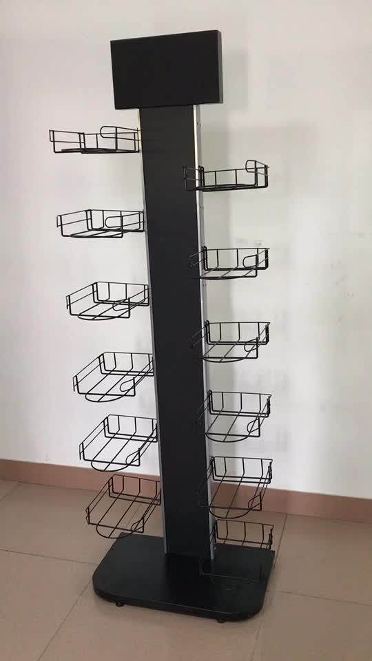 Fashion Baseball Cap Display Rack And Shelf/hat Stand Display/floor Hat