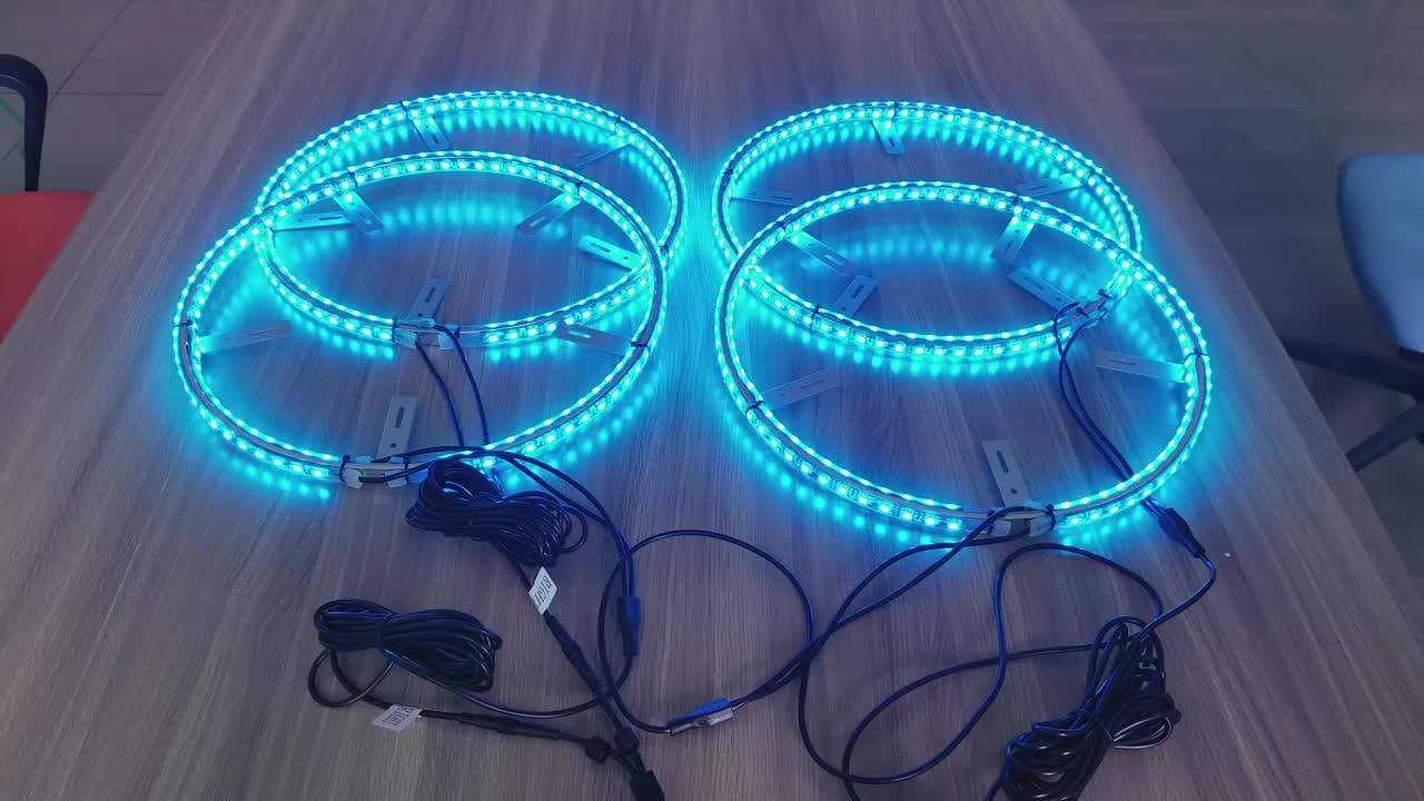 14 / 15.5 / 17 Inch Rgb By Bluetooth Control With Double Led