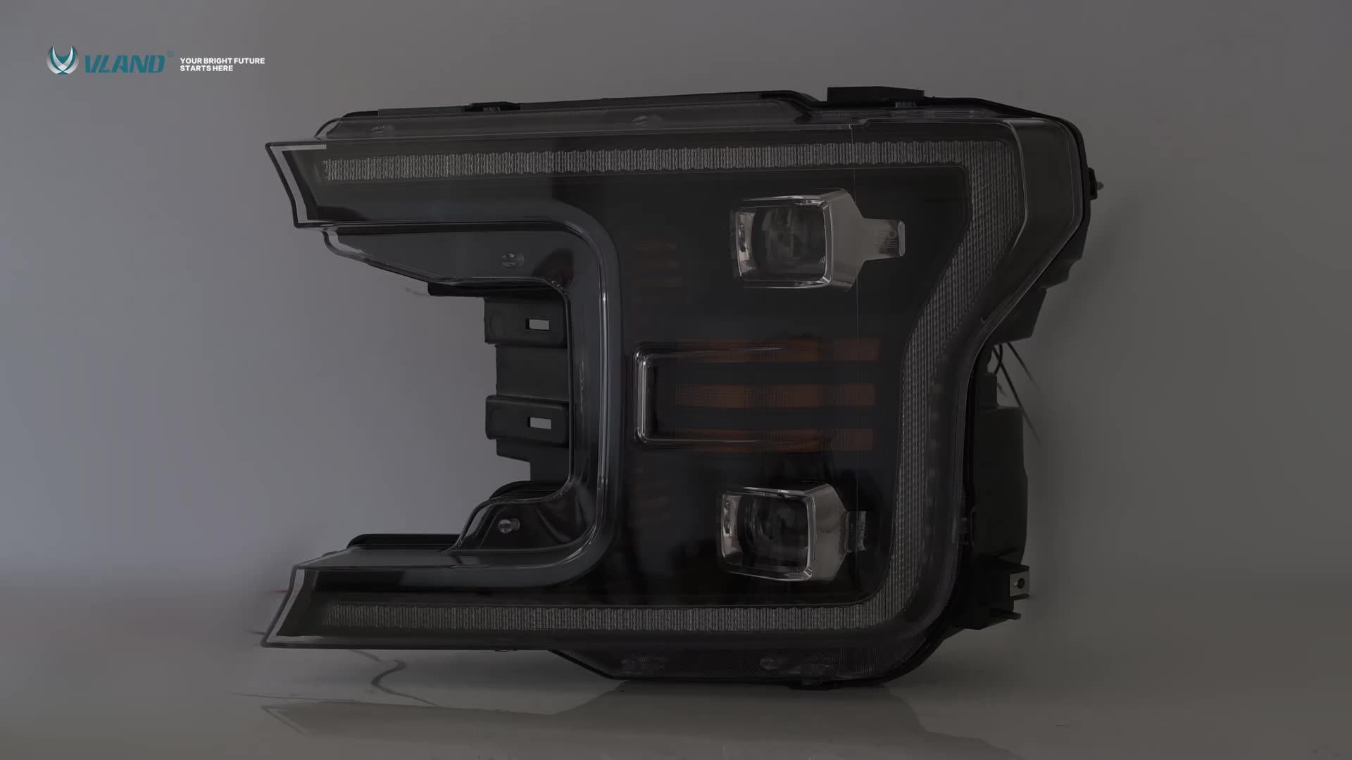 Vland Factory Wholesale Full Led Headlights Front Lamp Assembly For