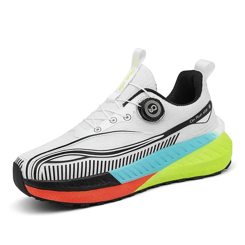 Вращающиеся сверхлегкие спортивные кроссовки для мужчин и женщин, ударопоглощение, профессиональная углеродистая стелька, новая коллекция