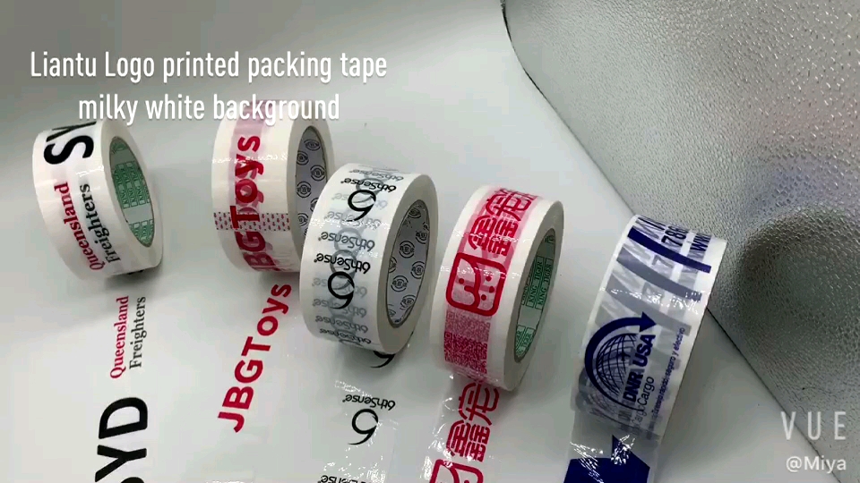 Custom Tape Logo Printed White Custom Packing Tape Personalized Tape Buy Package Tape With