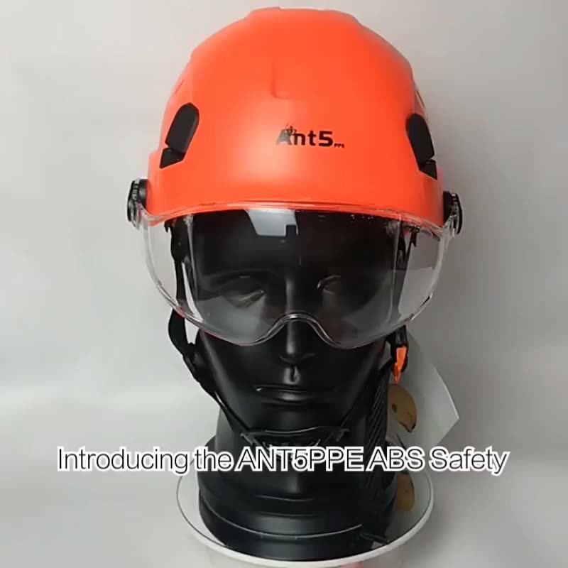 Ant5ppe Ce En397 Safety Helmet Durable And Approved Abs Construction