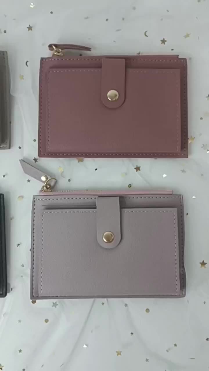 Wholesale Stylish Custom Personalized PU Leather Designer Credit
