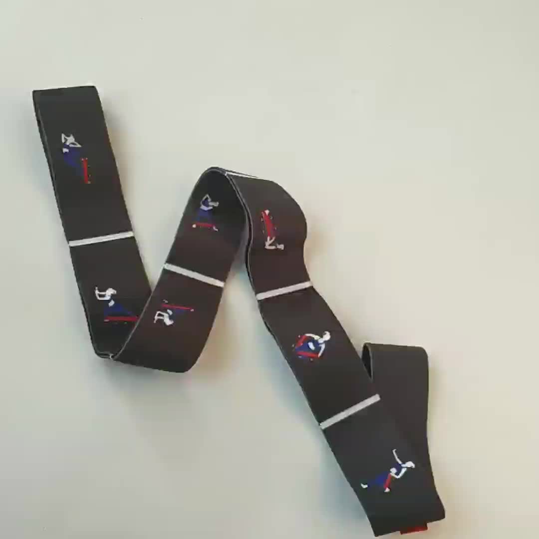 Exercise Strap, Yoga Stretch Assist Strap With 8 Numbered
