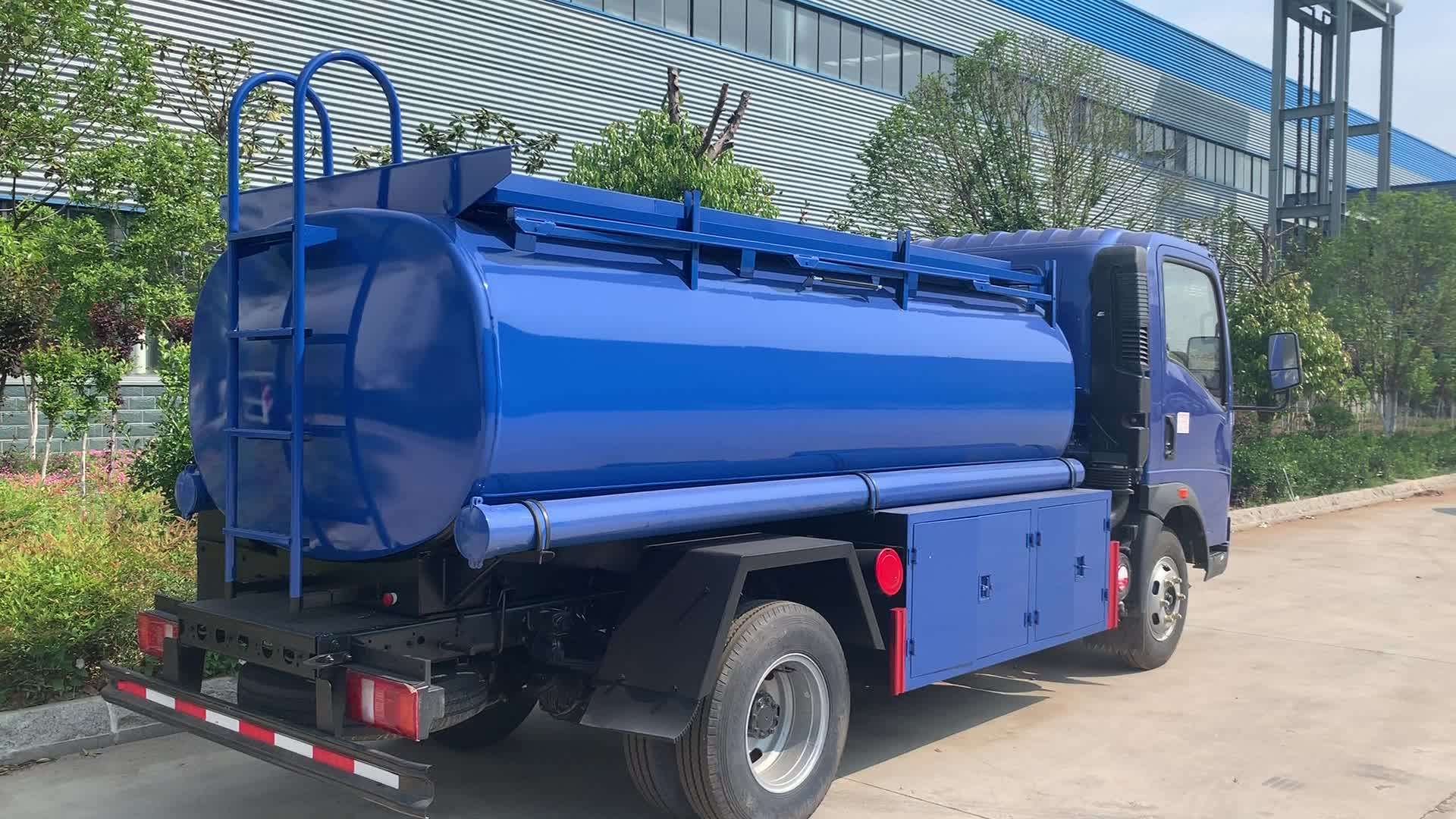 Dongfeng 5m3 Mini Oil Tanker Truck 4*2 95hp Fuel Tank Truck For Sale Buy Aviation Fuel Trucks