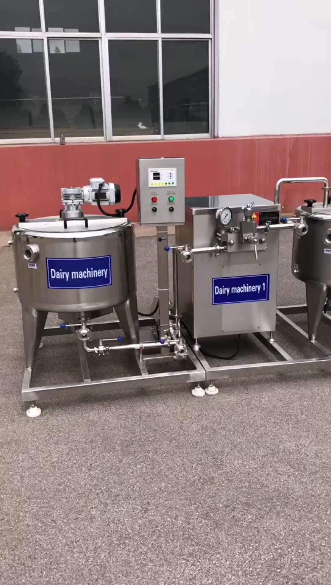 Fully Automatic Industrial Greek Yogurt Production Line Milk Maker