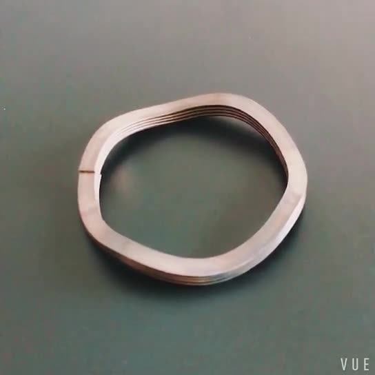 Wave Spiral Retaining Rings Spring Retaining Clip Spiral Lock