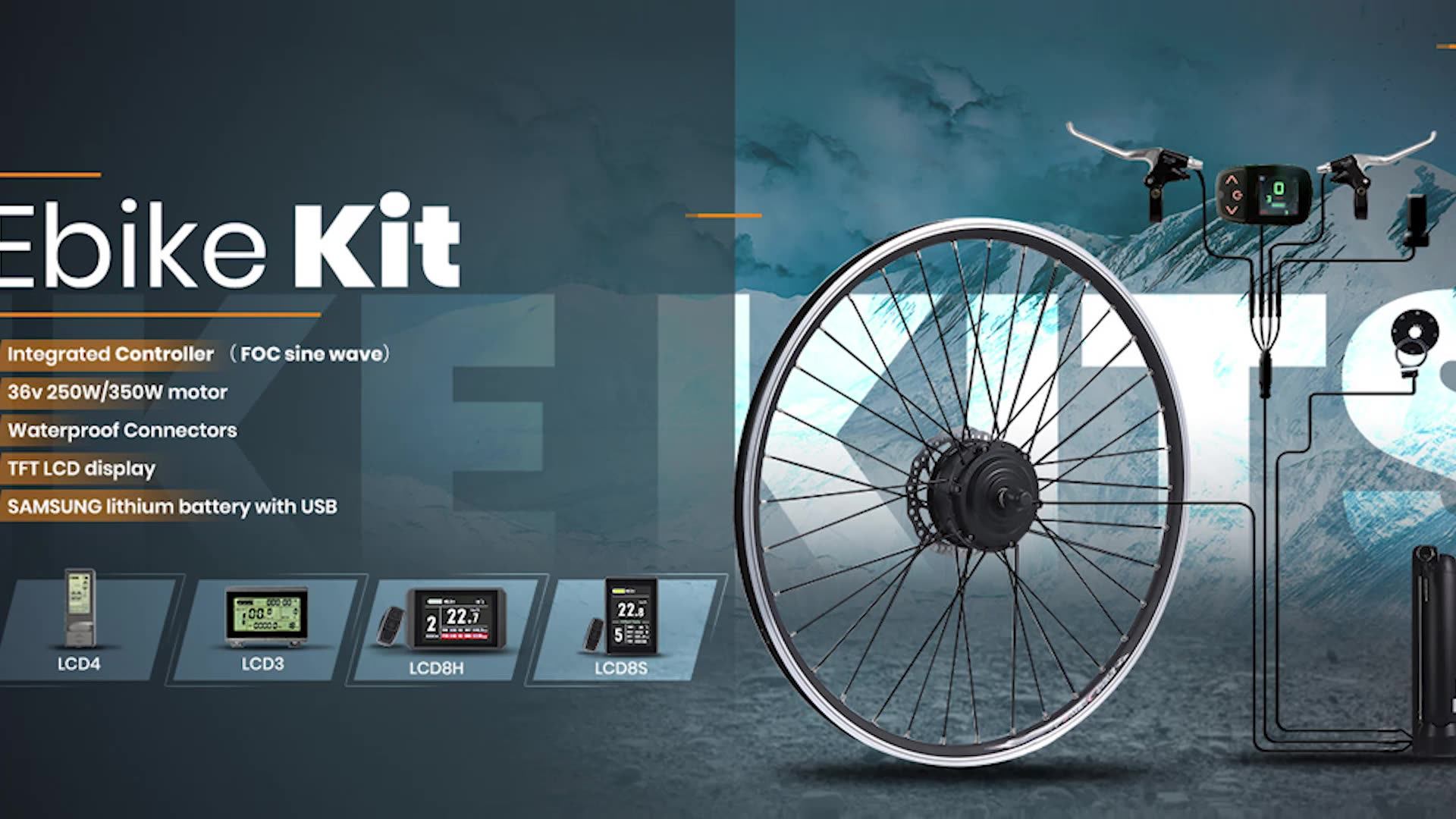 Electric Bicycle Conversion Kit/e Bike Parts/ebike Engine 250w Buy