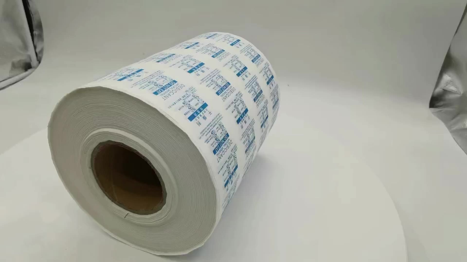 Customized Logo Desiccant Packaging Paper Composite Paper Nonwoven