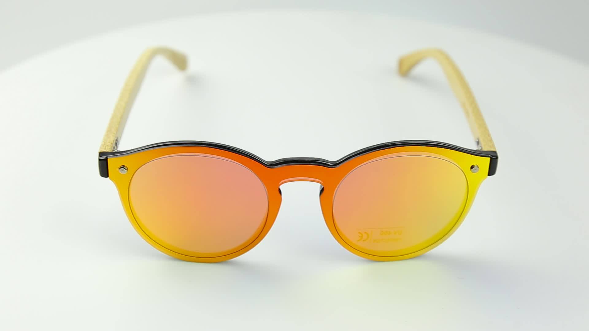 Natural Wood Fashion Sunglass 2020polarized Wholesale Sunglasses China