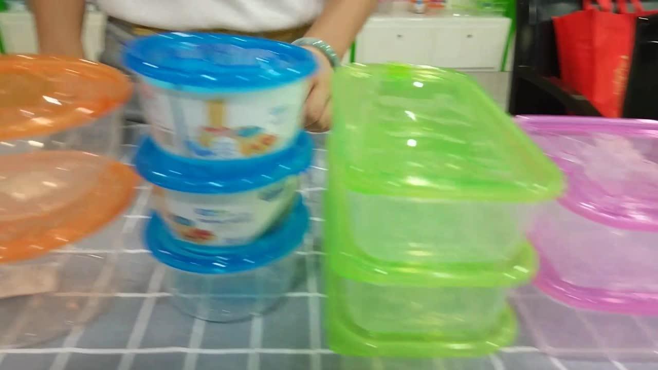 Amazon 3 In 1 Square Plastic Food Storage Container Set Buy 3 In 1