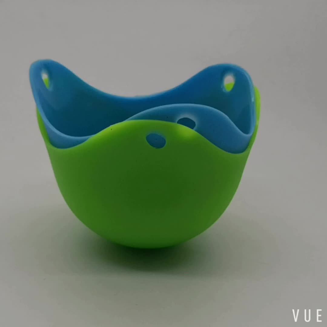 Benhaida Microwave Dishwasher Safe Nonstick Silicone Egg Cooking Cup