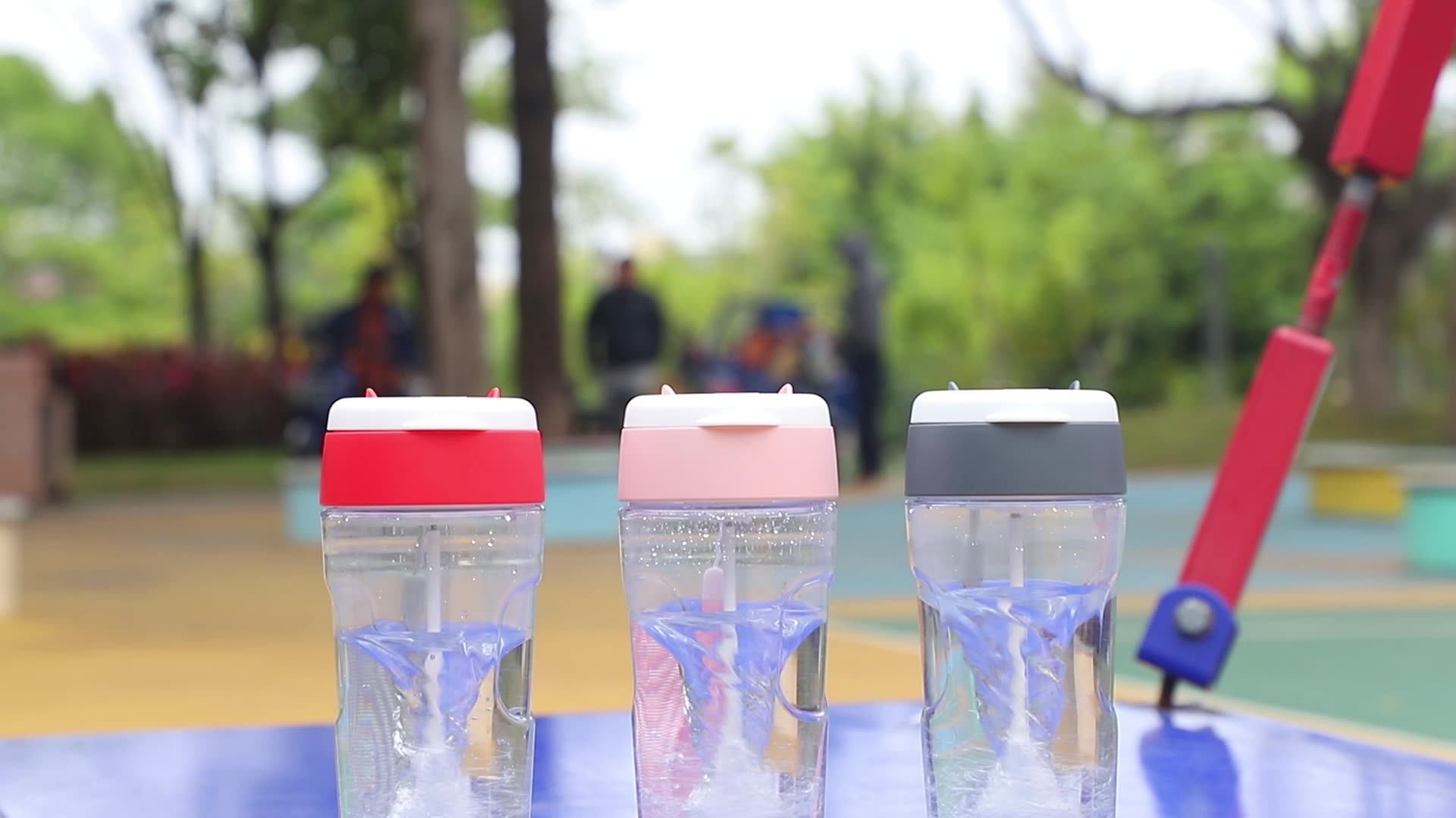 Electric Protein Shake Mixing Cup Sport Grey Promotion Powder Bpa Free