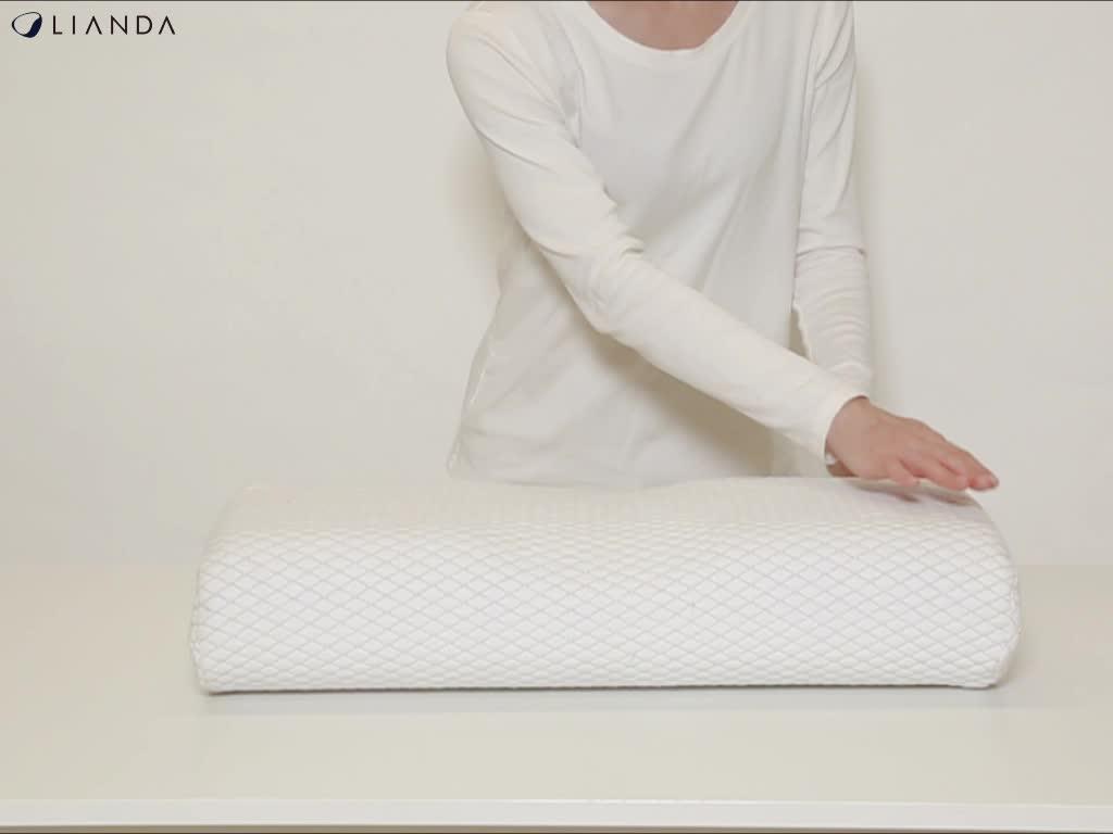 Orthopedic Contour Eyelash Extension Head Rest Pillow Spine Support